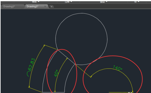 CAD如何創(chuàng)建弧長與角度尺寸