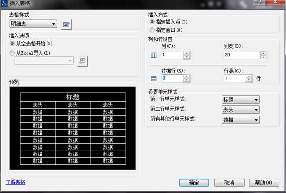 表格的創(chuàng)建、調(diào)整與文字的編輯