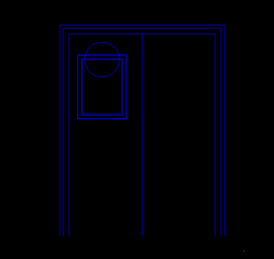 CAD怎么設(shè)計(jì)一款歐式門平面圖?