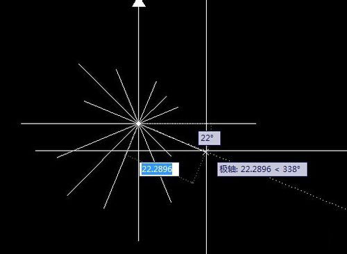 CAD中怎樣使用極軸追蹤畫風(fēng)玫瑰圖