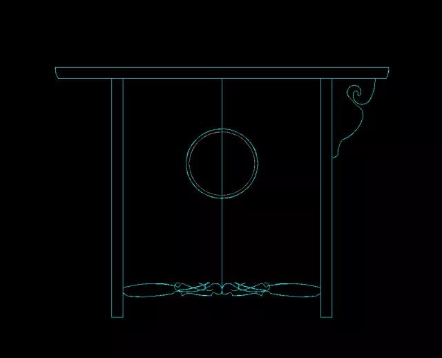 CAD怎么繪制中式家具平面圖？
