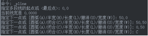 用CAD多線段命令與微波隔離器的繪制