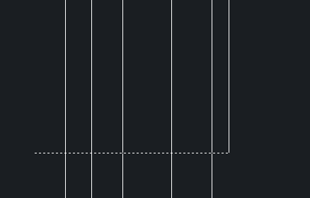 CAD中快速畫出垂直線的方法